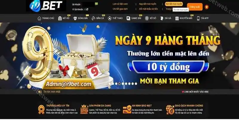 Các lưu ý khi nhận khuyến mãi tại nhà cái i9bet 